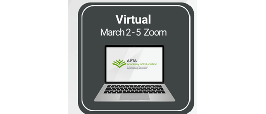 Physical Therapy Faculty Development Workshop - Virtual - 2026 